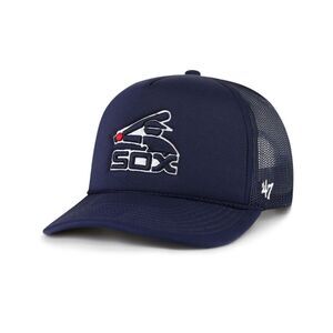 '47 Adult Chicago White Sox Navy Cooperstown Foam‎ Trucker Hat Adjustable